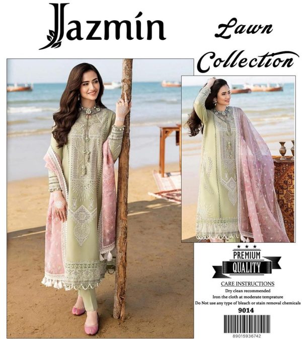 EMBROIDERED LUXURY LAWN SL23-D1 - Image 2