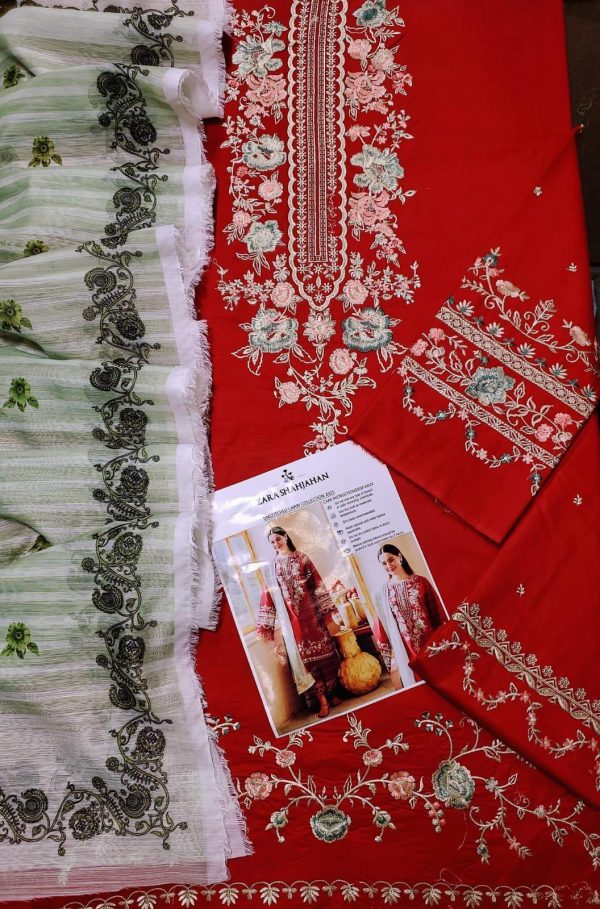 COCO LAWN UNSTITCHED 24-07A -JANAAN - Image 2